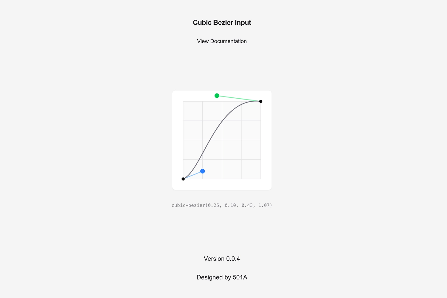 Thumbnail image for Cubic Bezier Input
